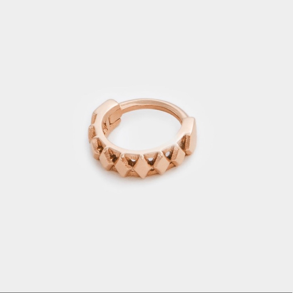 Tether CARBONADO- ROSE Clicker Body Jewelry